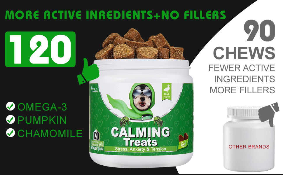 Calming Dog Treats for Anxiety Relief | Bailey & Buddies