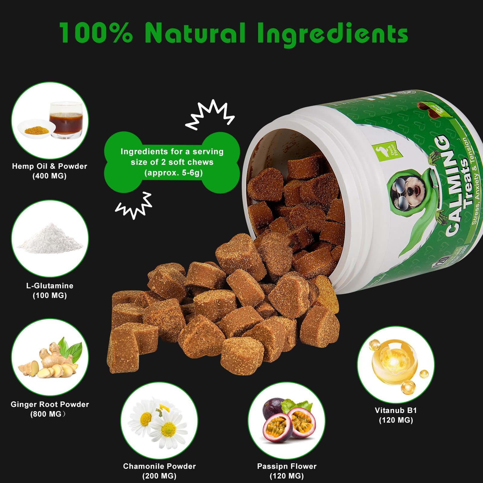Calming Dog Treats for Anxiety Relief | Bailey & Buddies