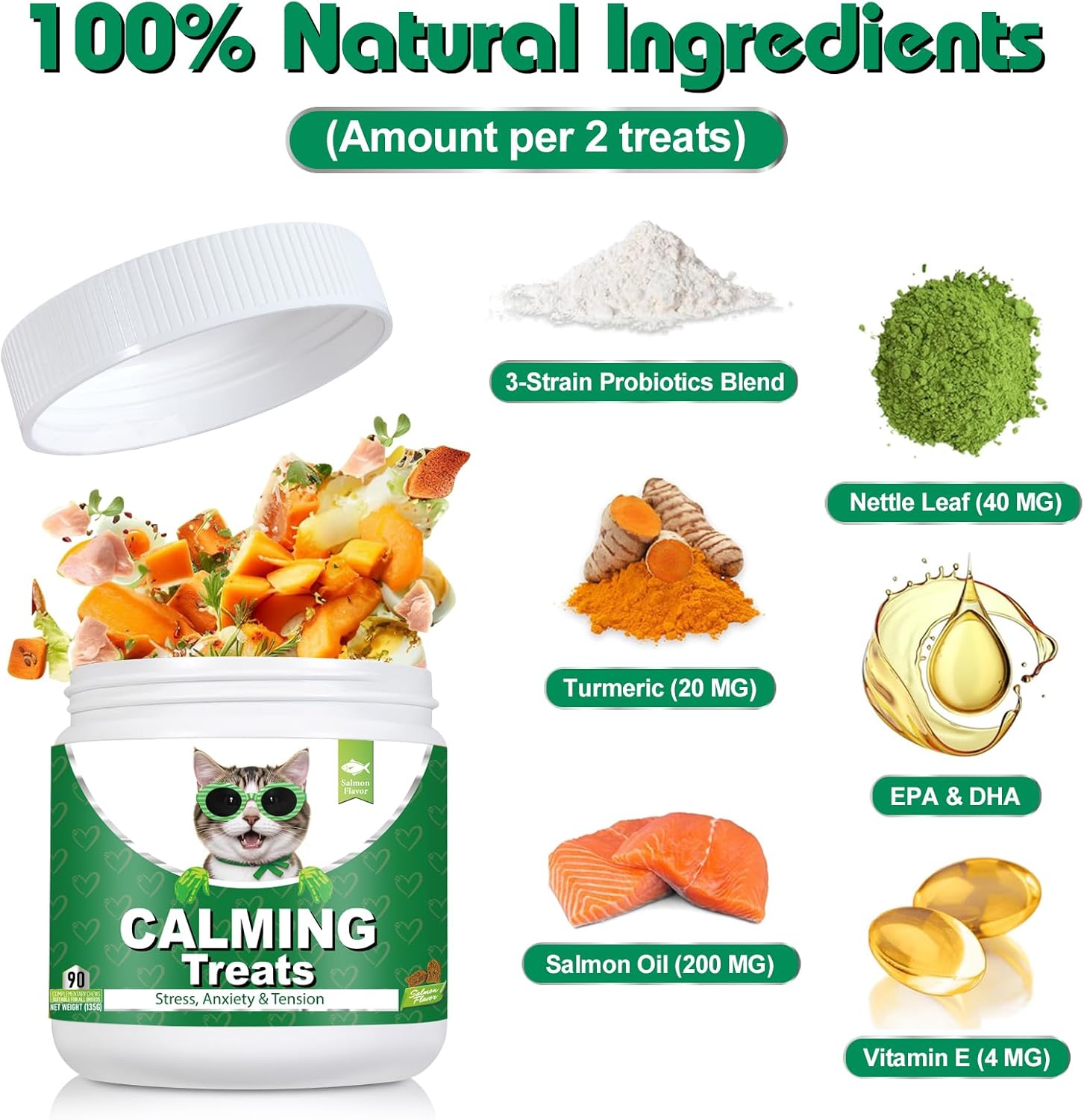 natural calming cat treats