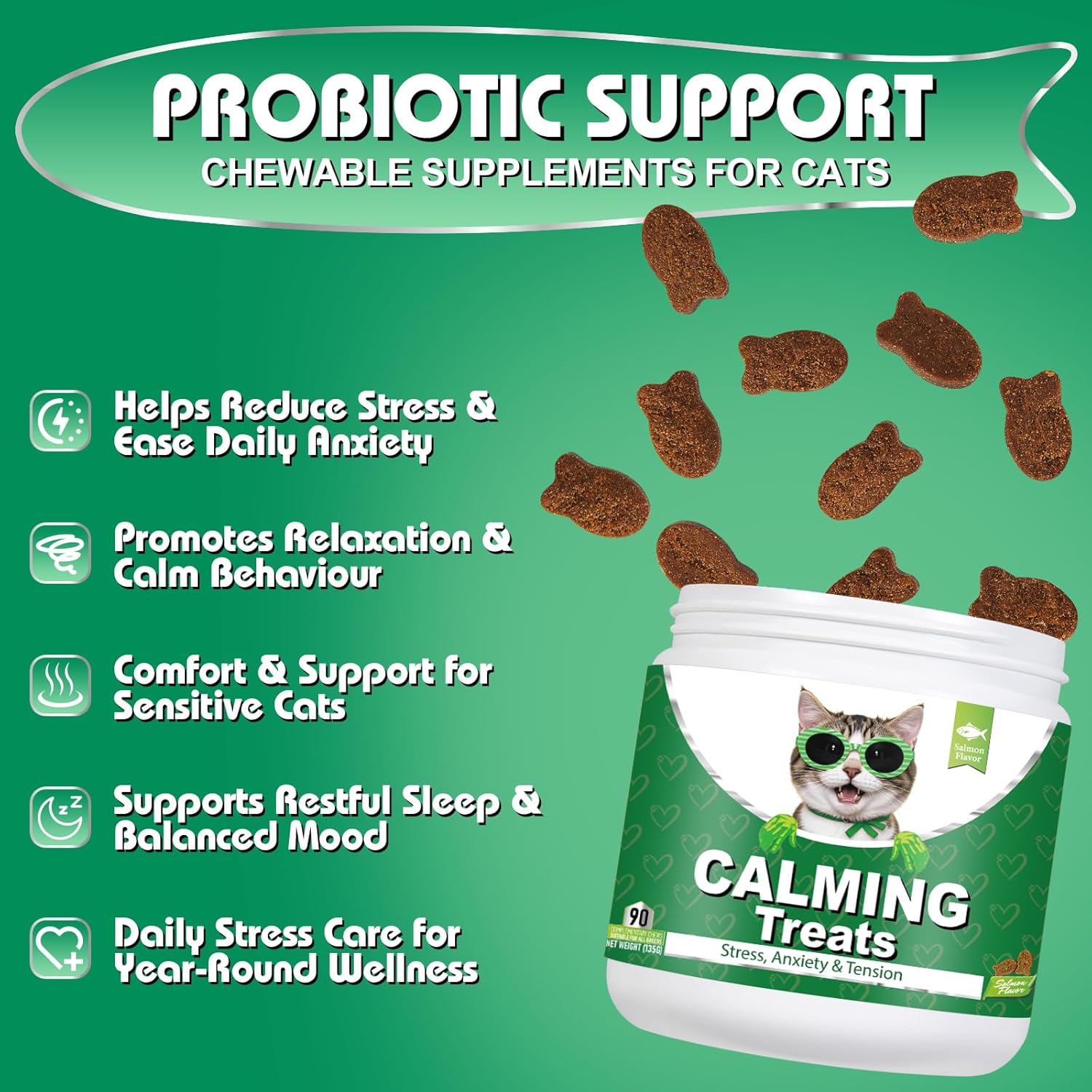 natural calming cat treats
