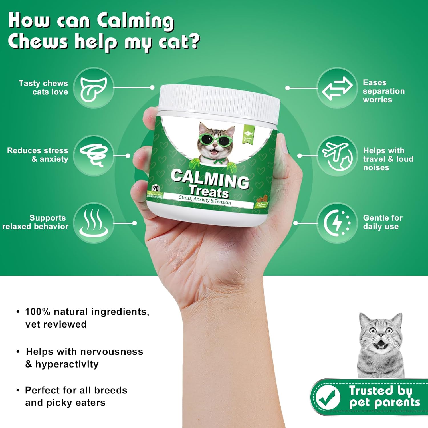 natural calming cat treats