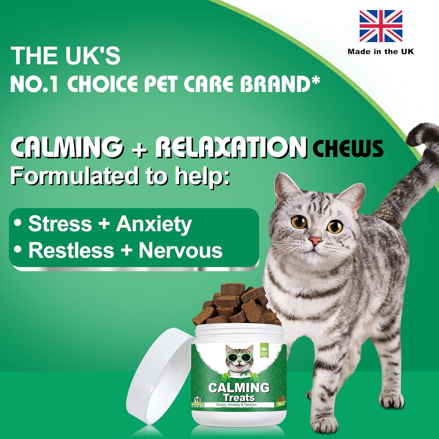 natural calming cat treats