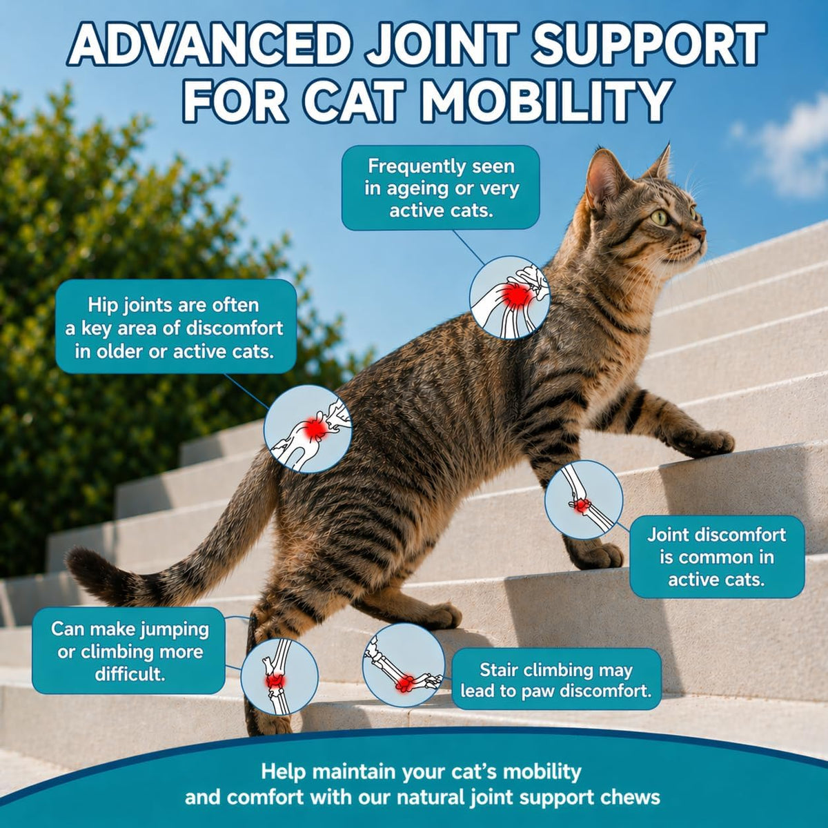 Cat Hip & Joint