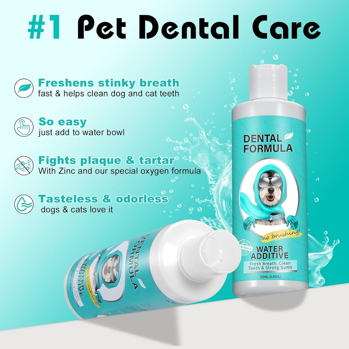 Dog & Cat Dental Water Additive