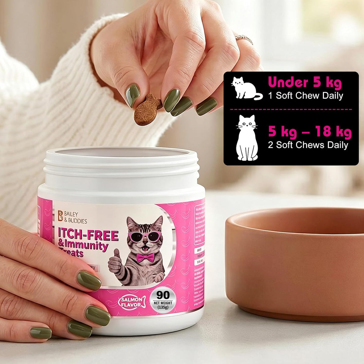 Cat Itch Relief Treats