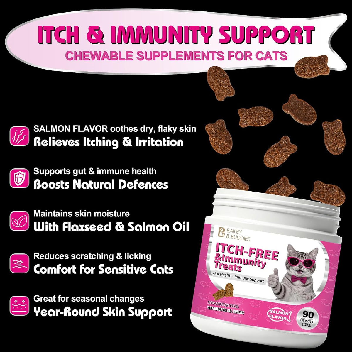 Cat Itch Relief Treats