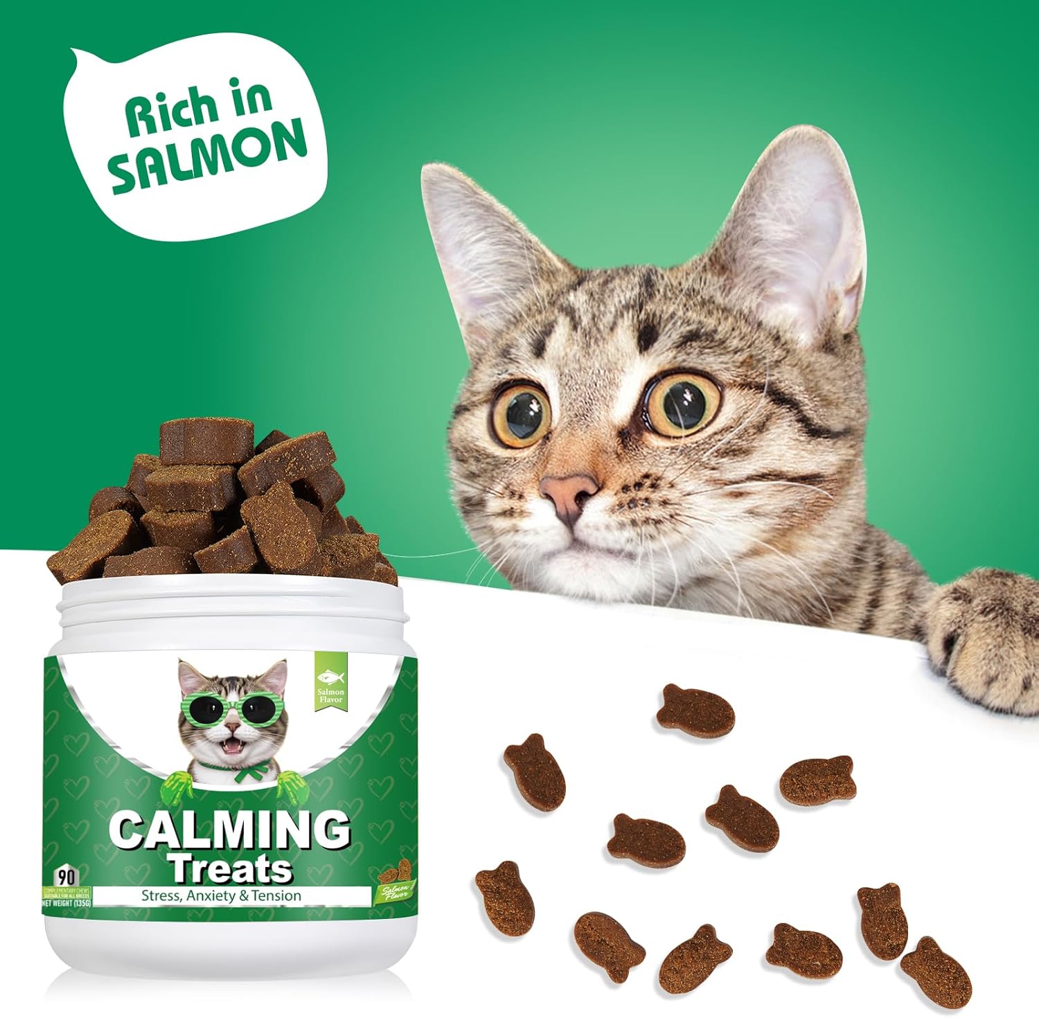 natural calming cat treats