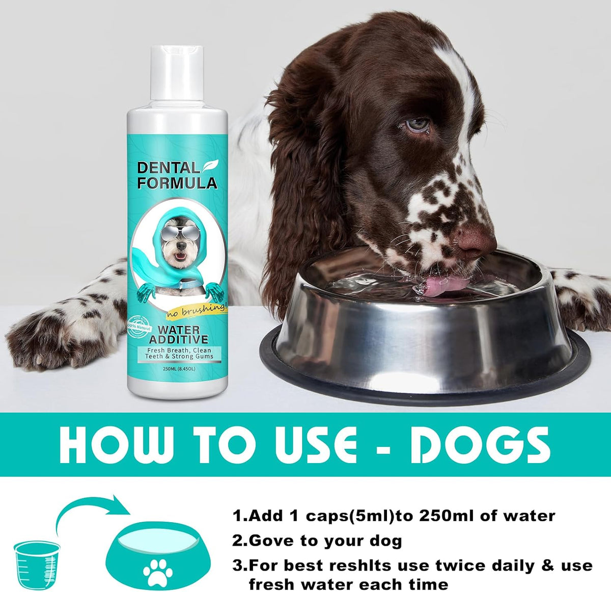 Dog & Cat Dental Water Additive