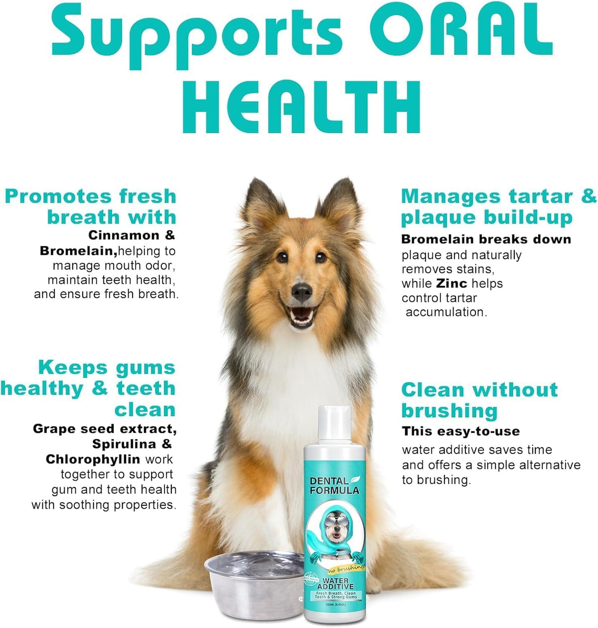 Dog & Cat Dental Water Additive