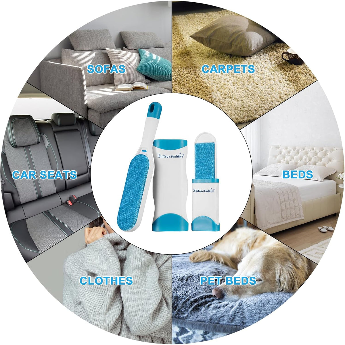 Pet Hair Remover Brush