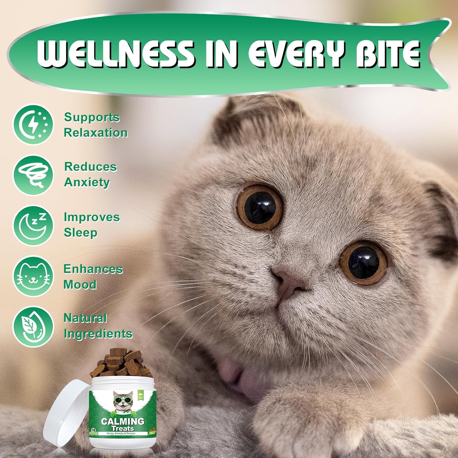 natural calming cat treats