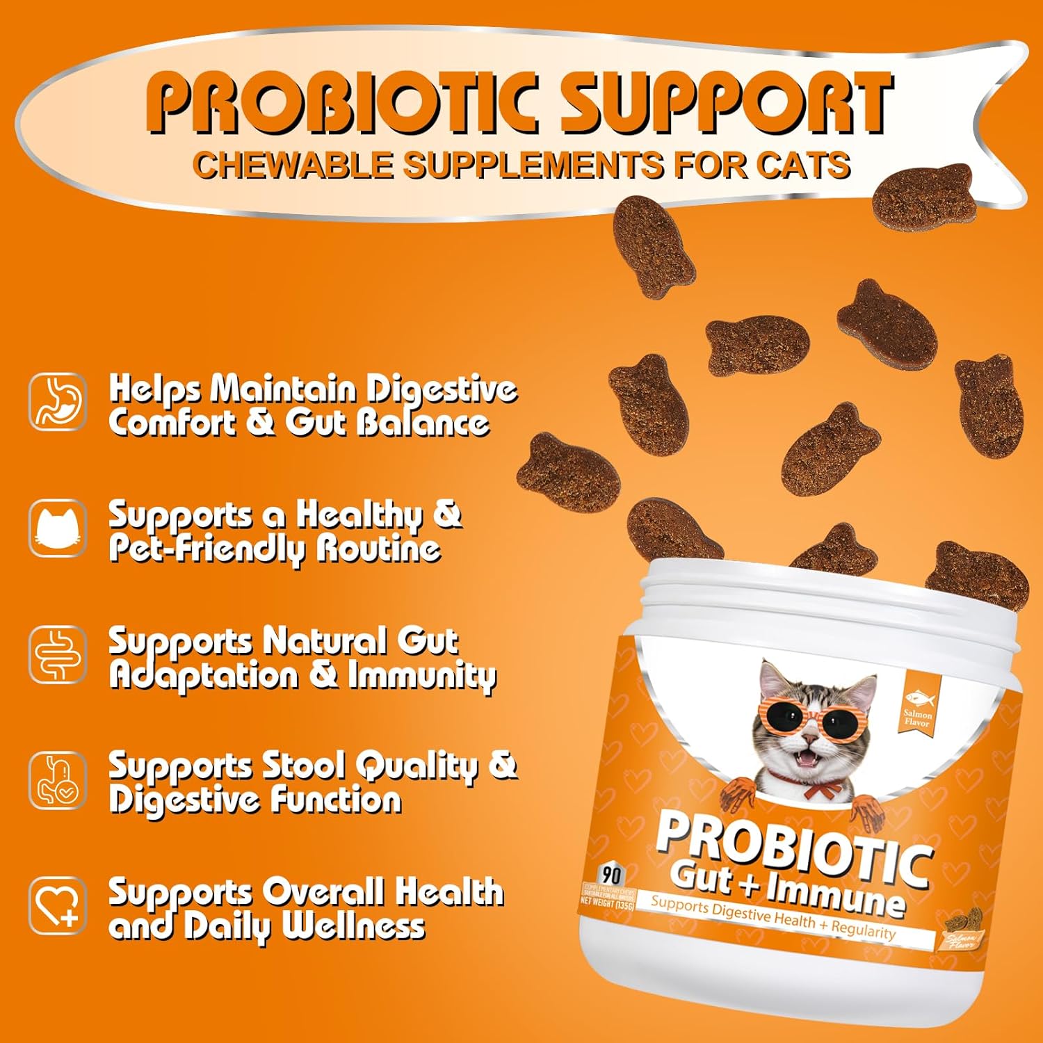 daily probiotics for cats