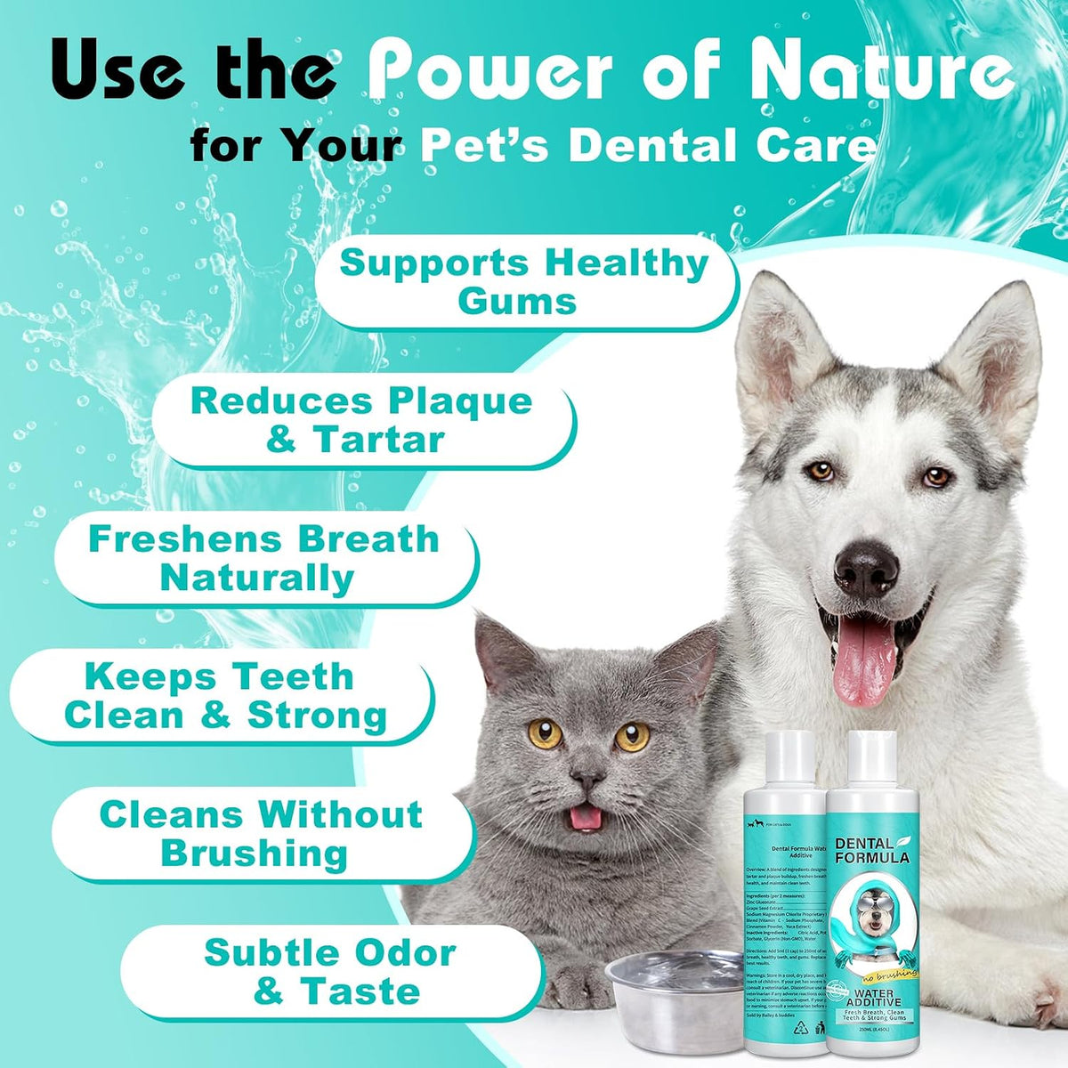 Dog & Cat Dental Water Additive