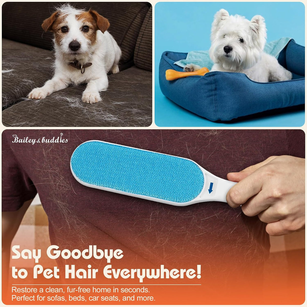 Pet Hair Remover Brush