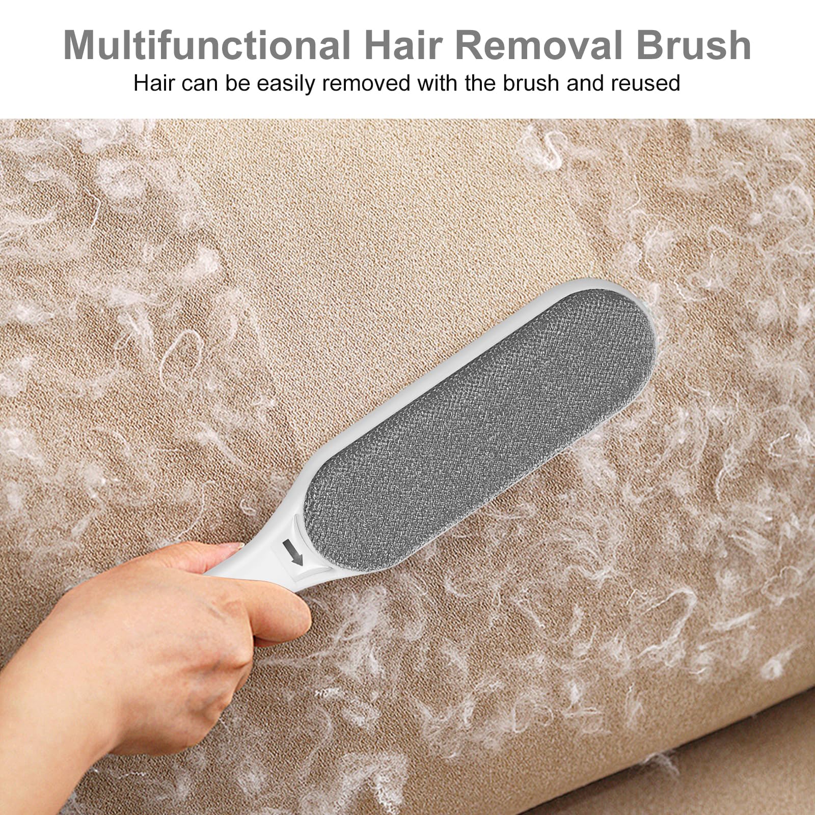 Pet Hair Remover Brush for Cats & Dogs