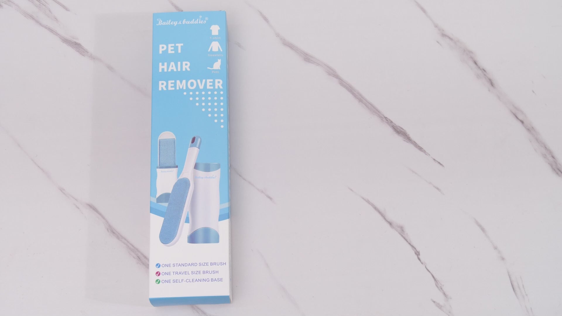 Pet Hair Remover Brush for Cats & Dogs